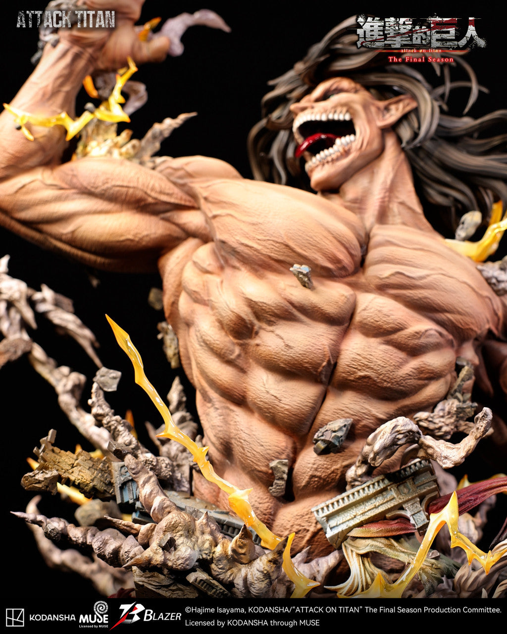 Attack on Titan - Attack on Titan Bust | Resin Statue | by Blazer Studio
