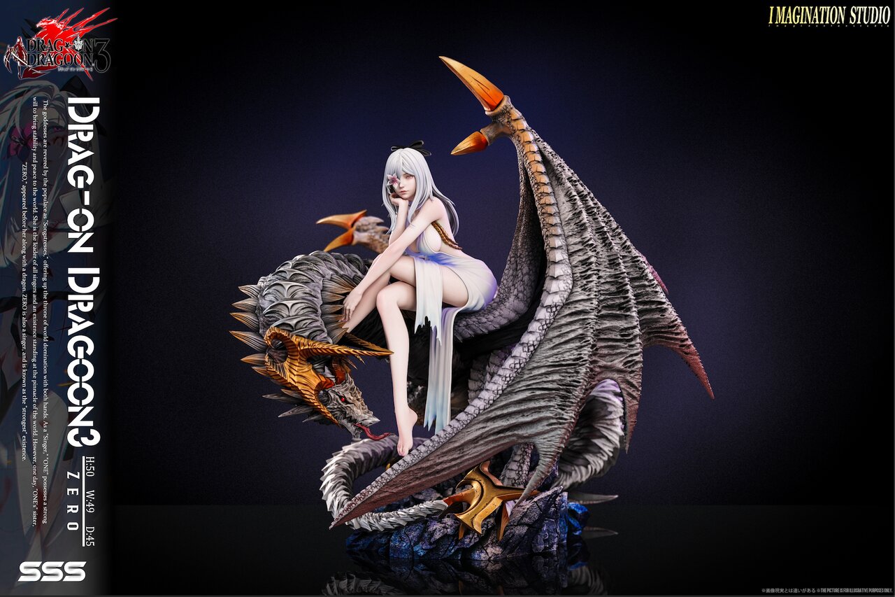 Drag-on Dragoon - Zero | 1:6 Resin Statue | by Imagination Studio