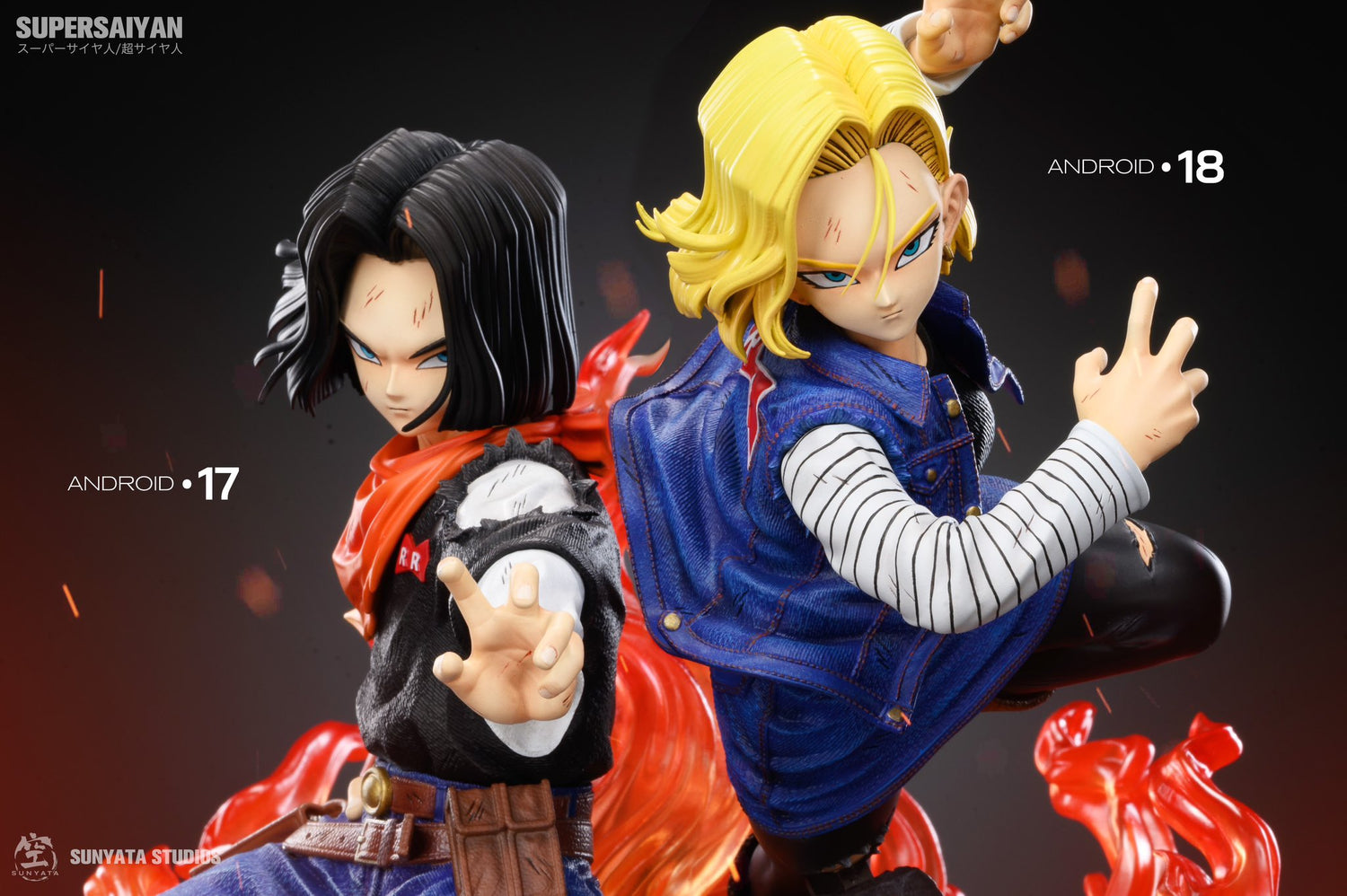 Dragon Ball - Android 17 & 18 | 1:6 Resin Statue | von Sunyata Studio