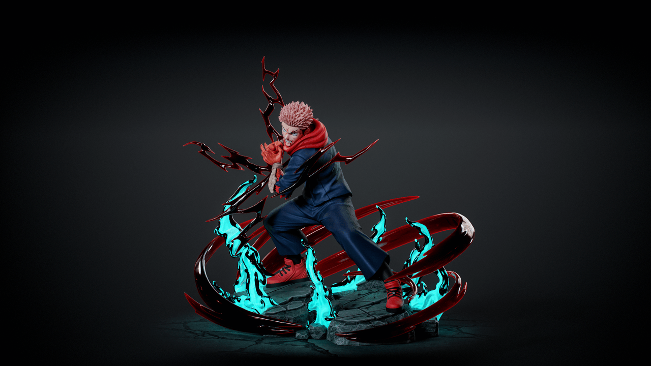 Jujutsu Kaisen - Itadori Yuji | 1:4 Resin Statue | von Player 1 Studio