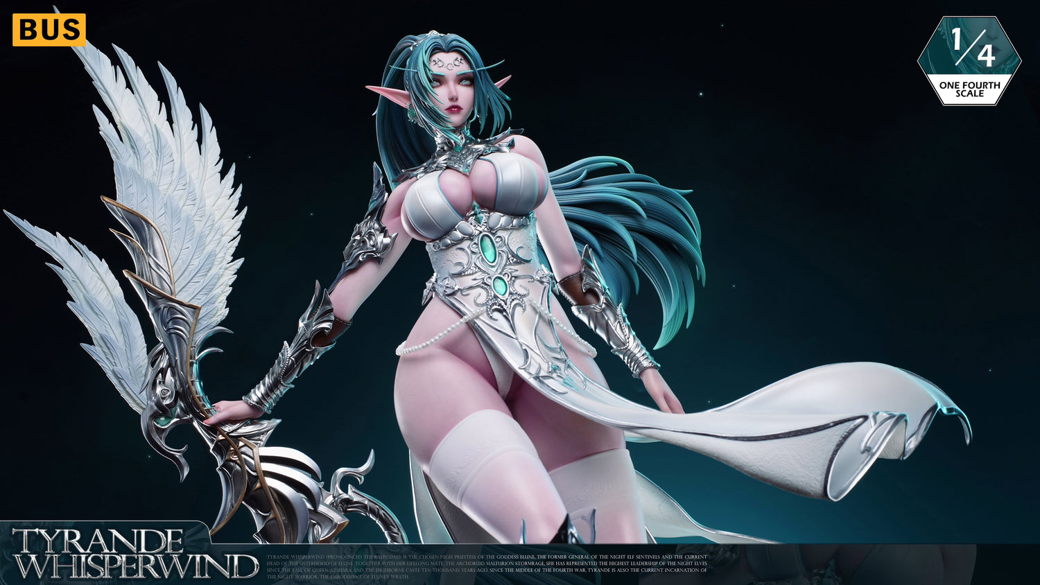 World of Warcraft - Tyrande Whisperwind | 1:4 Resin Statue | von BUS Studio