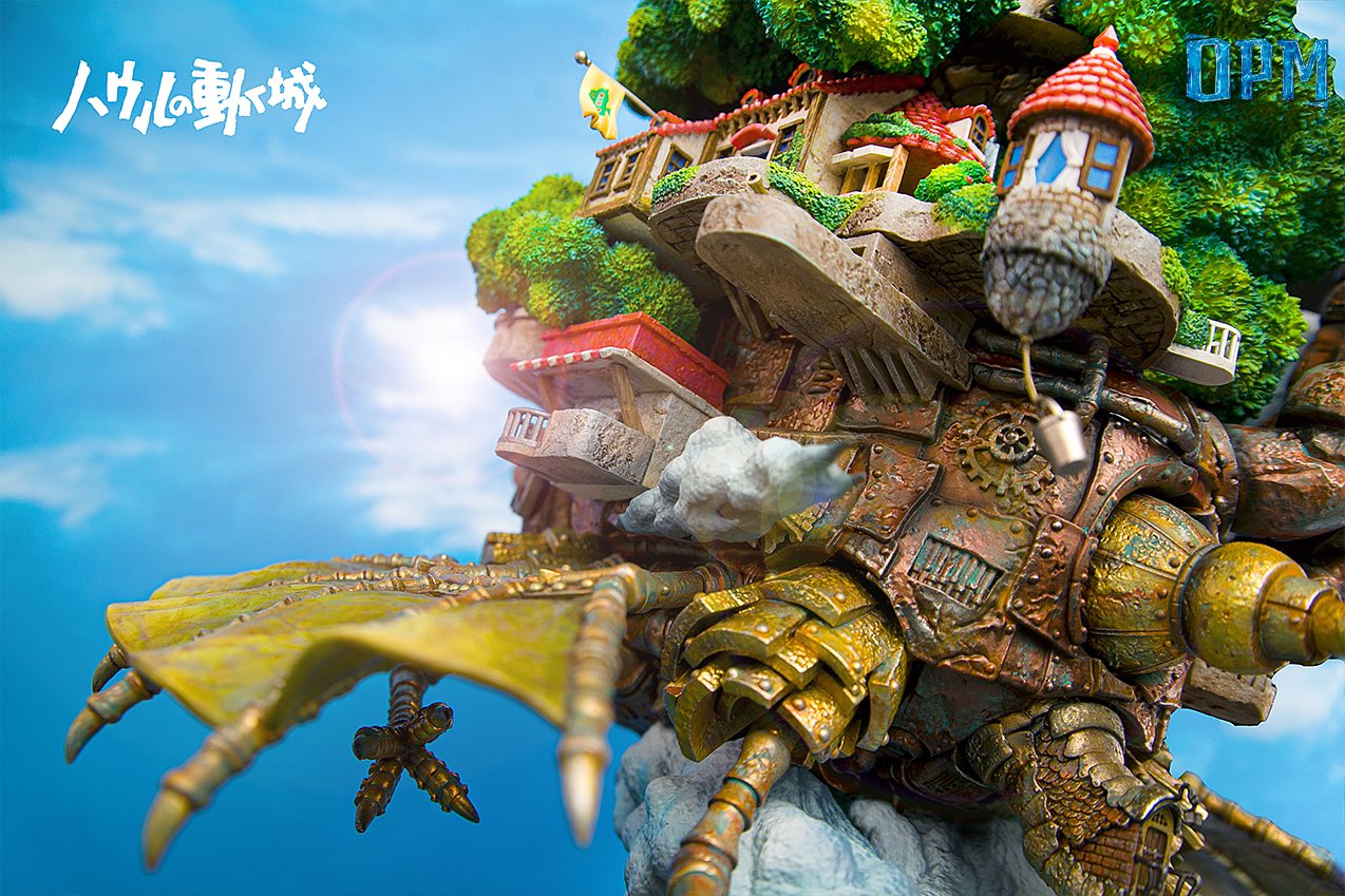 Studio Ghibli – Howl's Moving Castle | Resin Statue | von OPM Studio