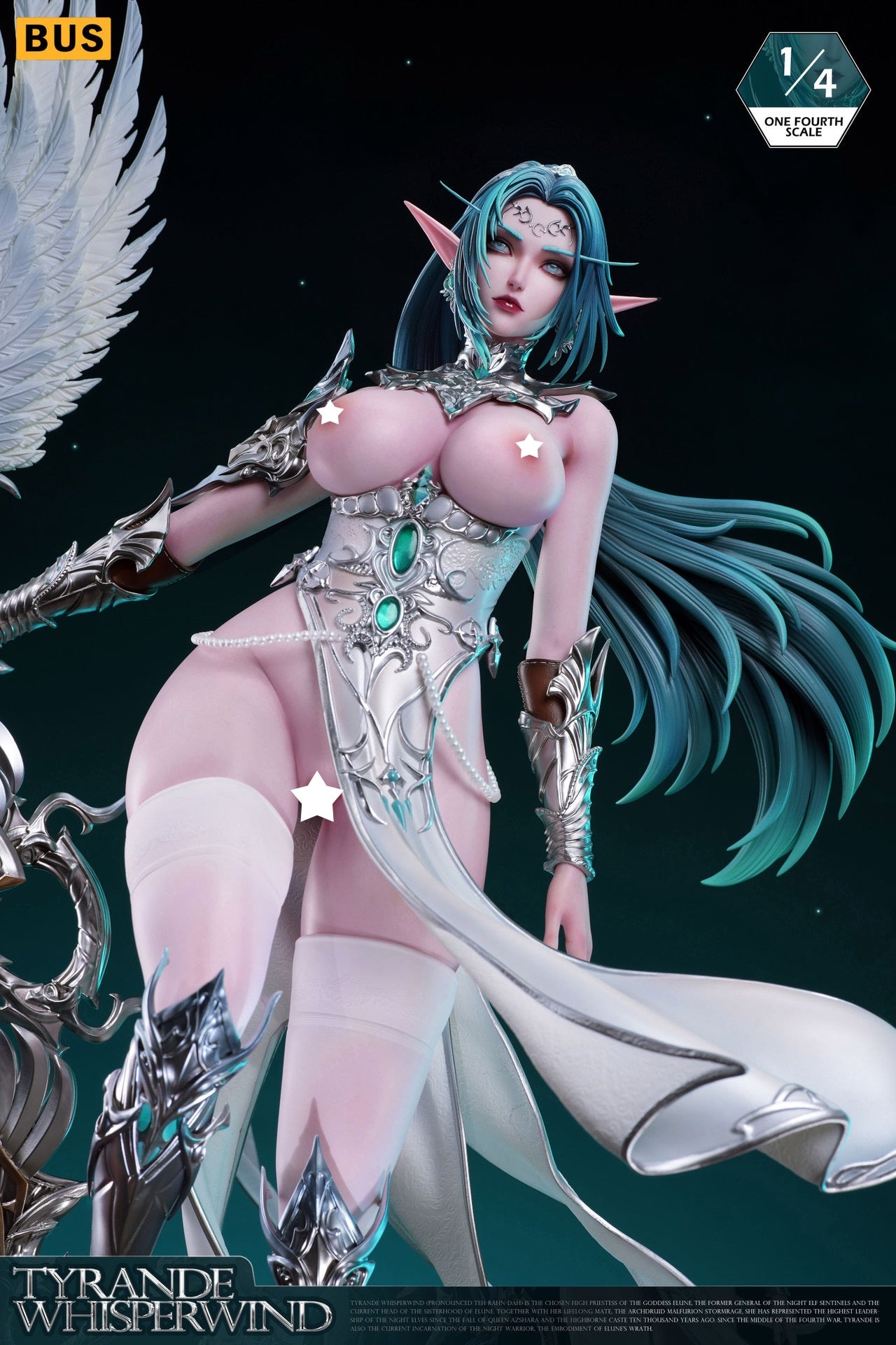 World of Warcraft - Tyrande Whisperwind | 1:4 Resin Statue | von BUS Studio