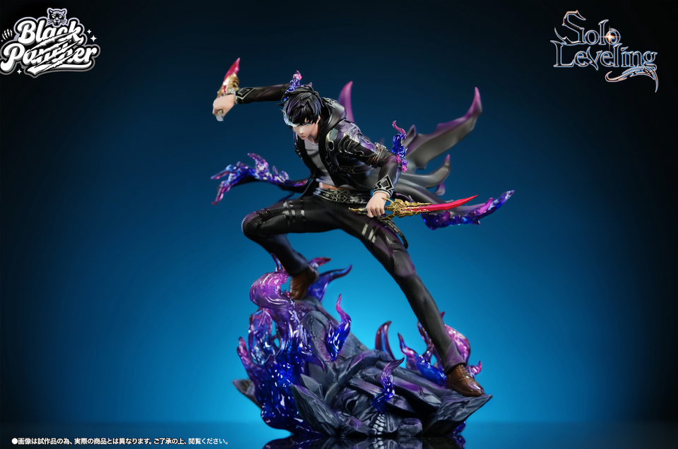 Solo Leveling - Sung Jin-Woo & Cha Hae-In | 1:6 Resin Statue | by Black Panther Studio