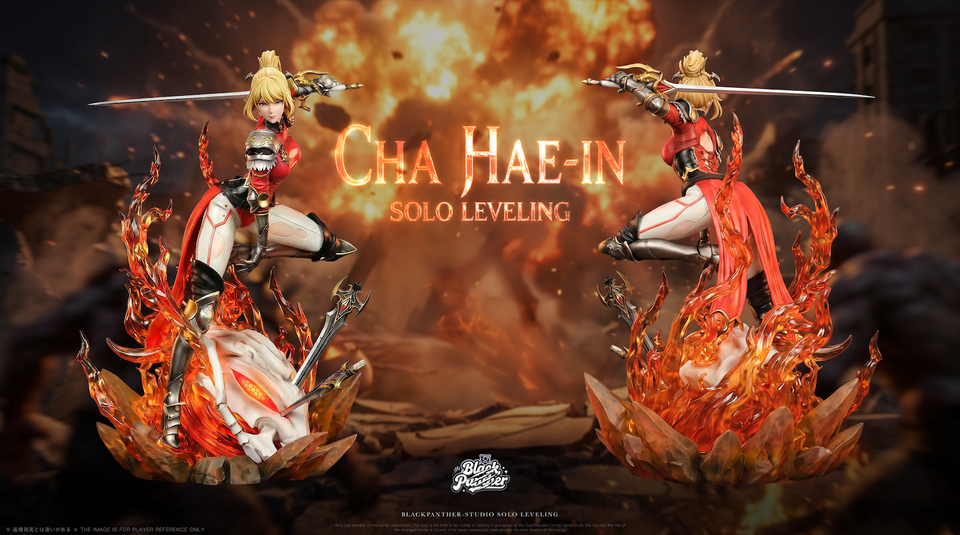 Solo Leveling - Sung Jin-Woo & Cha Hae-In | 1:6 Resin Statue | by Black Panther Studio