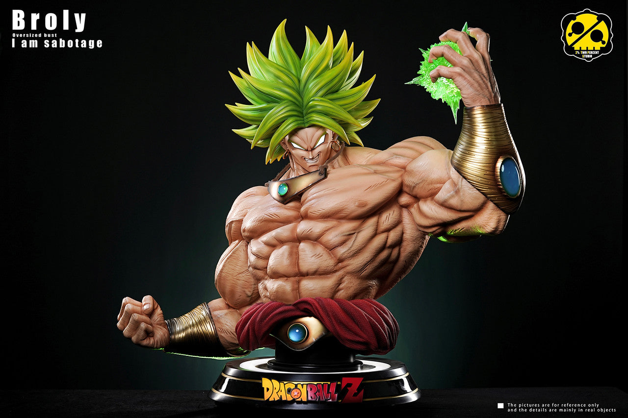 Dragon Ball - Broly | 1:1 Resin Bust | von 2% Studio