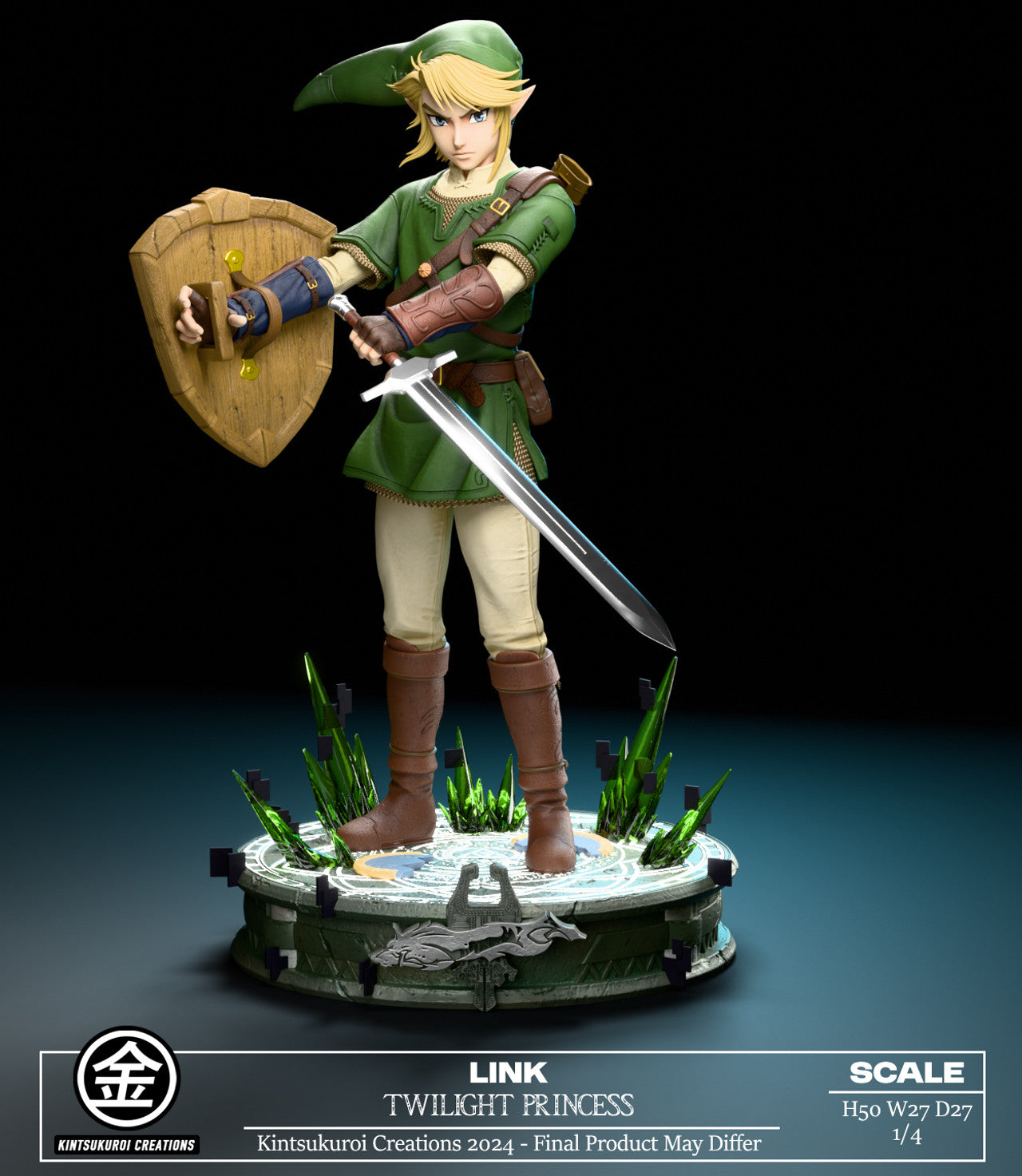 Legend of Zelda – Link | 1:4 Resin Statue | von Kintsukuroi Creations