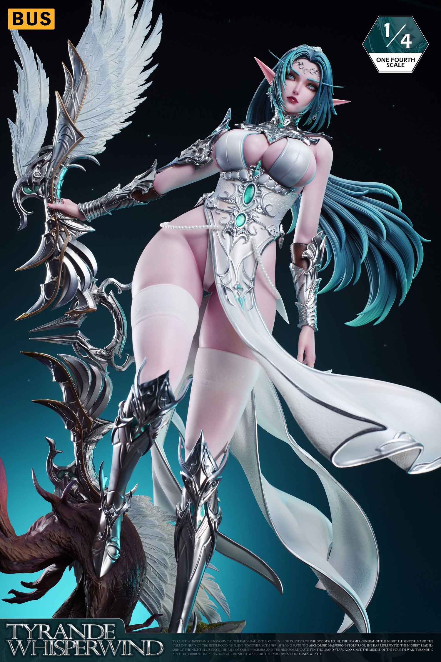 World of Warcraft - Tyrande Whisperwind | 1:4 Resin Statue | von BUS Studio