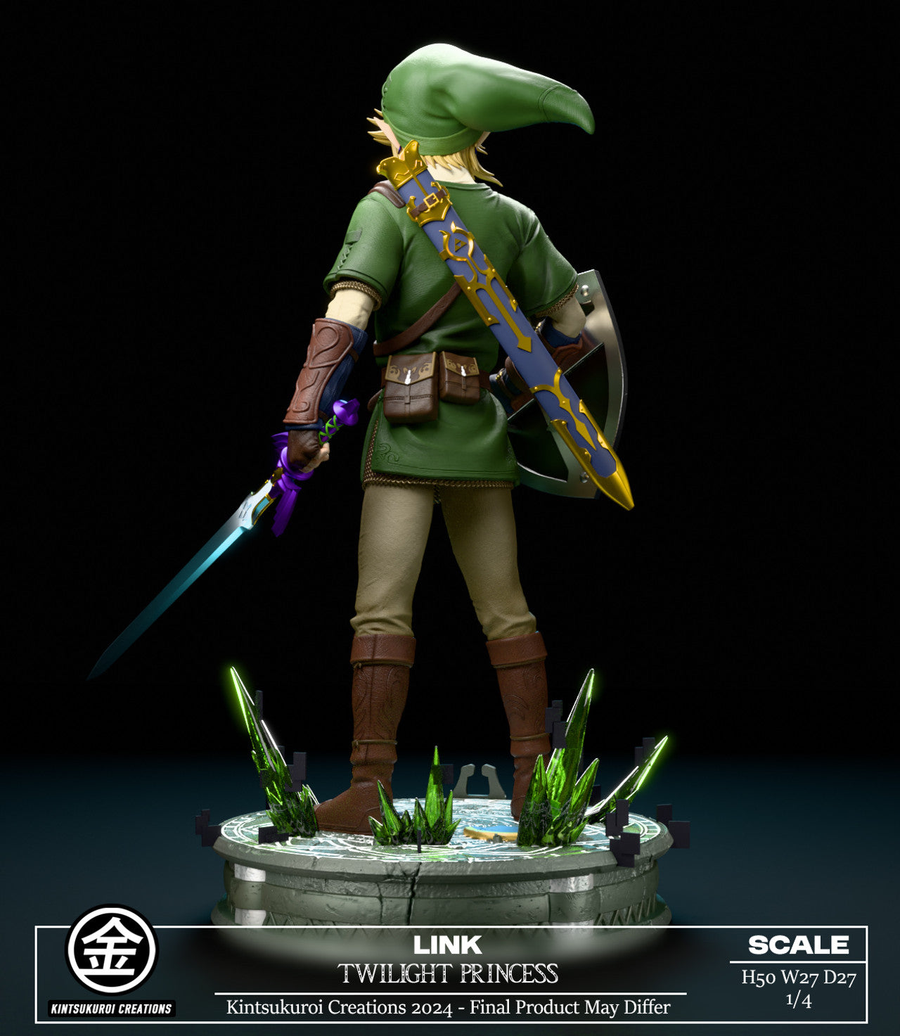 Legend of Zelda – Link | 1:4 Resin Statue | von Kintsukuroi Creations