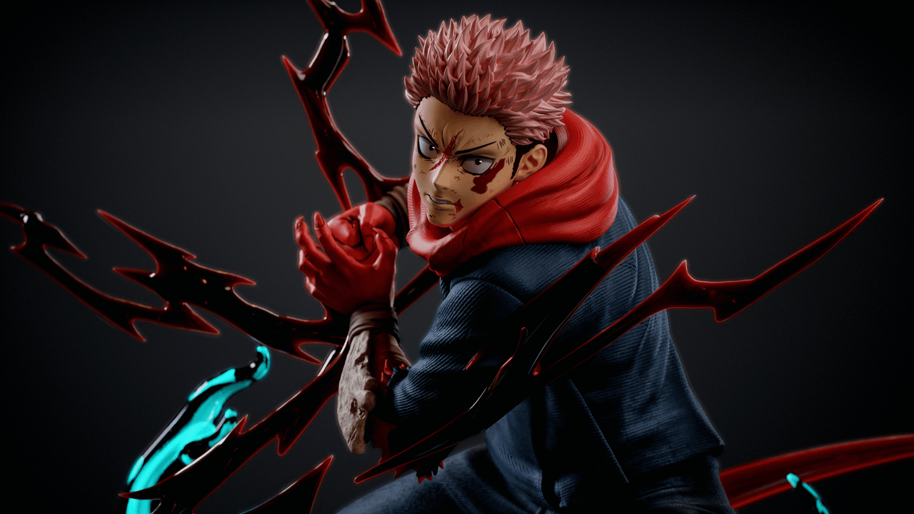 Jujutsu Kaisen - Itadori Yuji | 1:4 Resin Statue | von Player 1 Studio