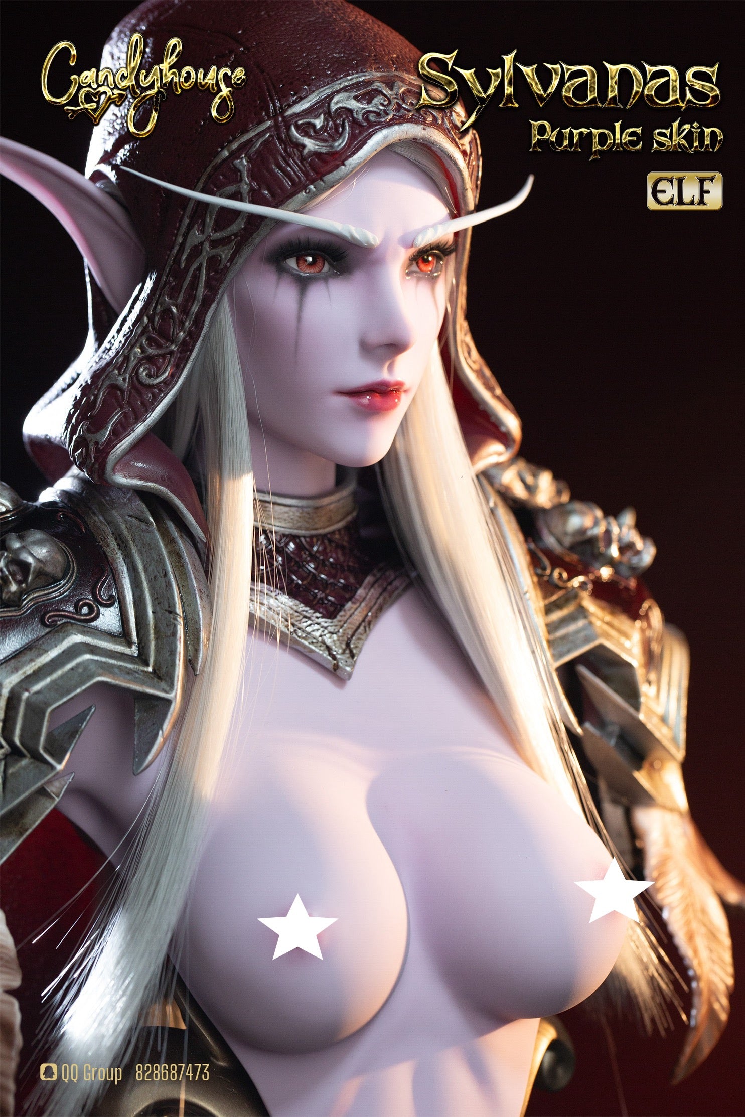 World of Warcraft - Sylvanas Windrunner | 1:3 Resin Bust | von Candyhouse Studio