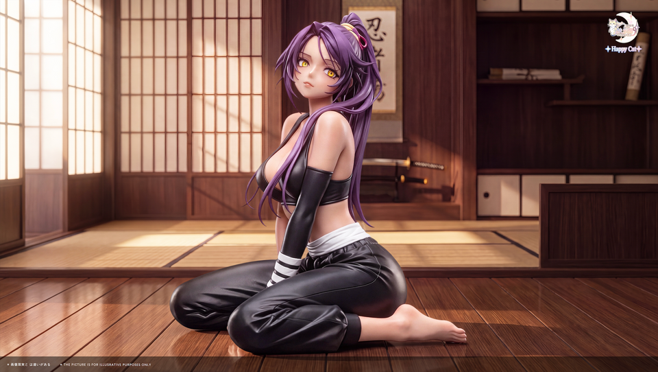 Bleach - Yoruichi Shihouin | 1:4 Resin Statue | by Happy Cat Studio