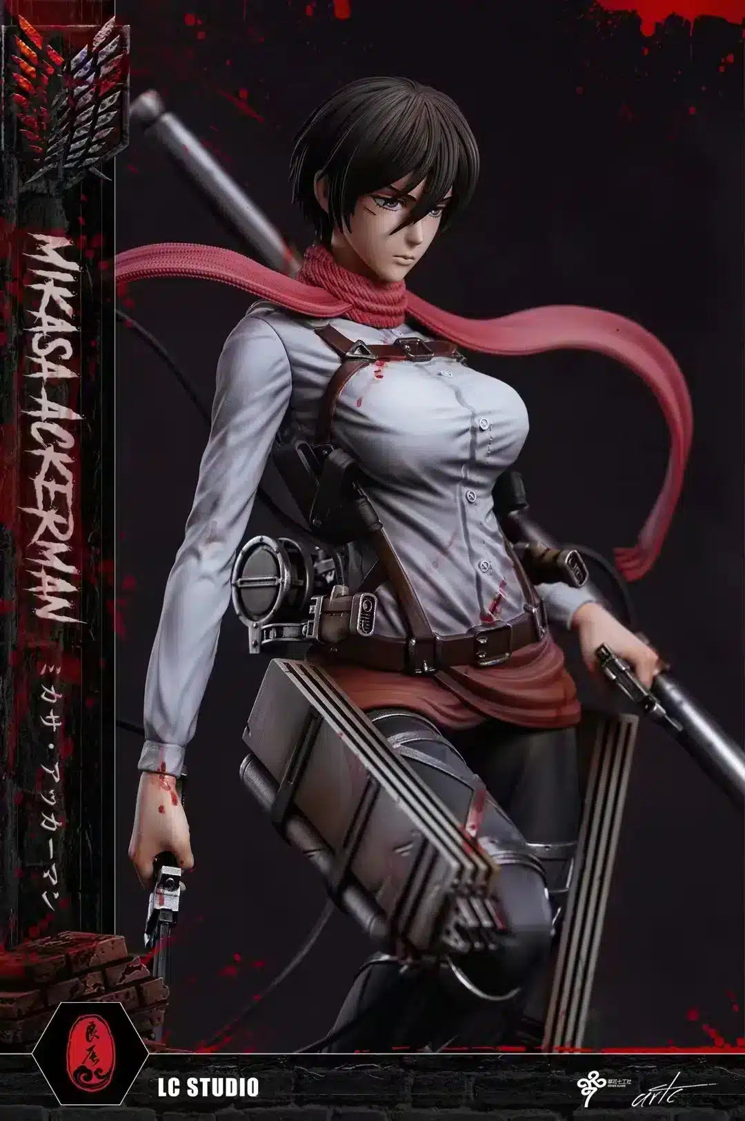 Attack on Titan - Mikasa Ackerman | 1:6 Resin Statue | von LC Studio