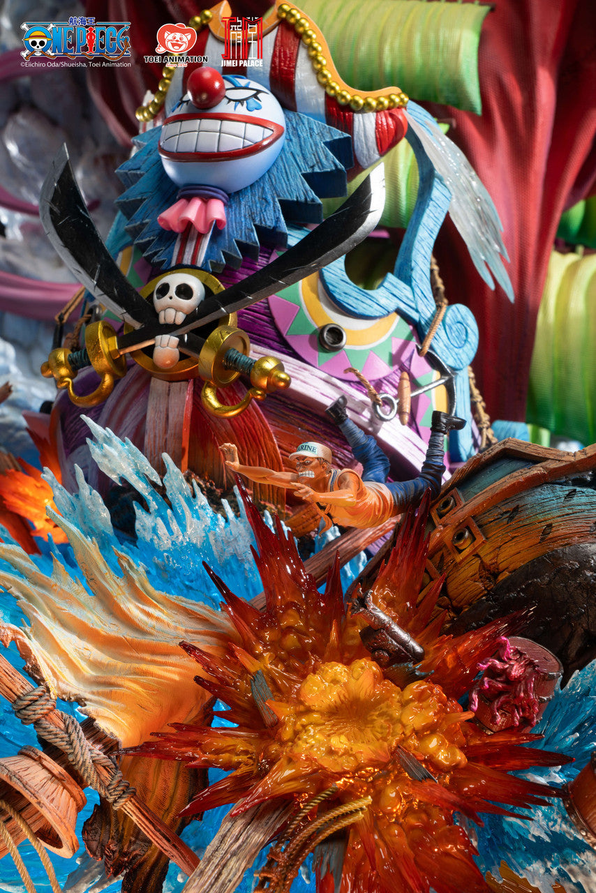 One Piece - New Yonko Buggy | Resin Statue | by Jimei Palace Studio
