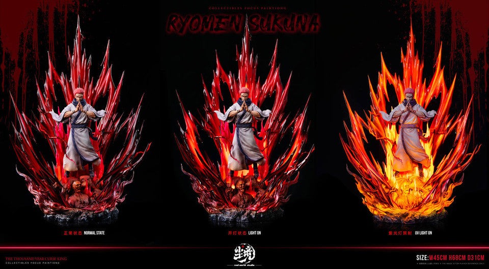 Jujutsu Kaisen - Ryomen Sukuna | 1:6 Resin Statue | by Real World Studio
