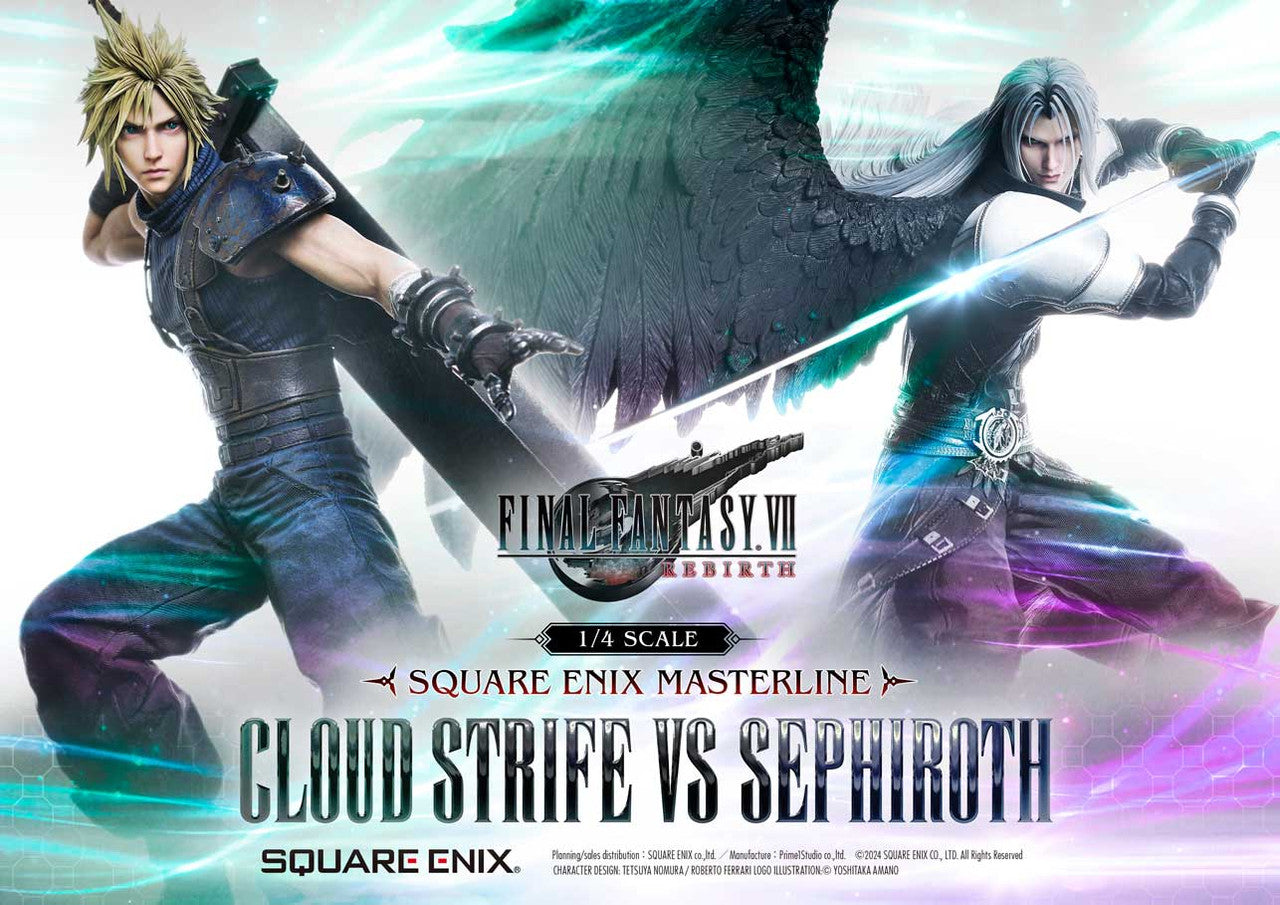 Final Fantasy - Cloud vs. Sephiroth | 1:4 Resin Statue | by Prime 1 Studio