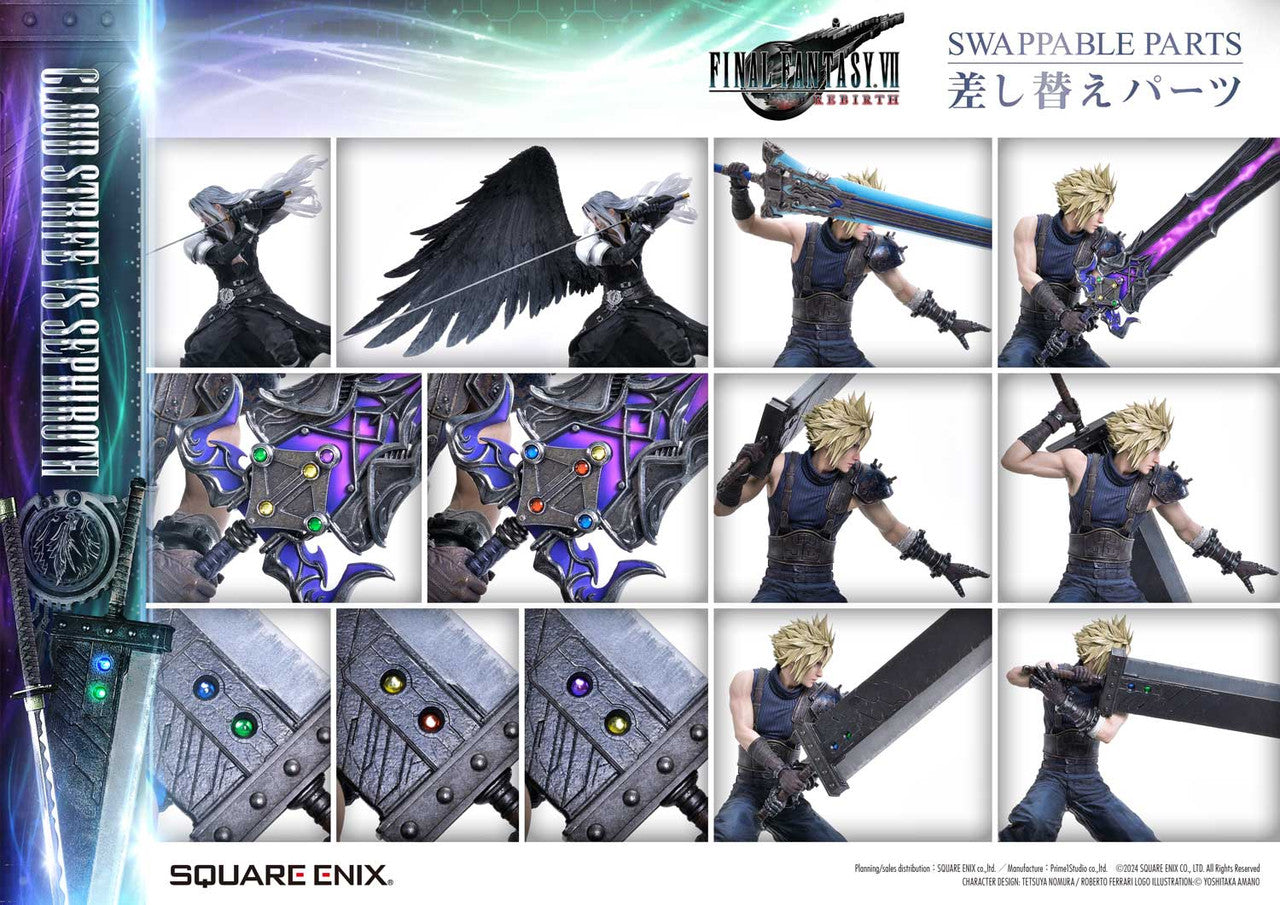 Final Fantasy - Cloud vs. Sephiroth | 1:4 Resin Statue | by Prime 1 Studio