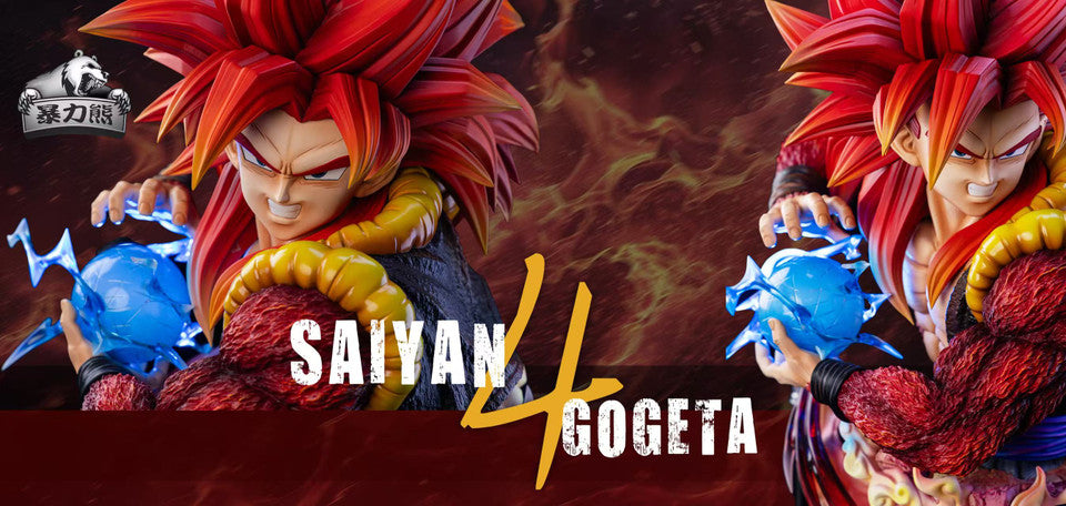Dragon Ball - SS4 Gogeta Bust | Resin Statue | by Violent Bear Studio