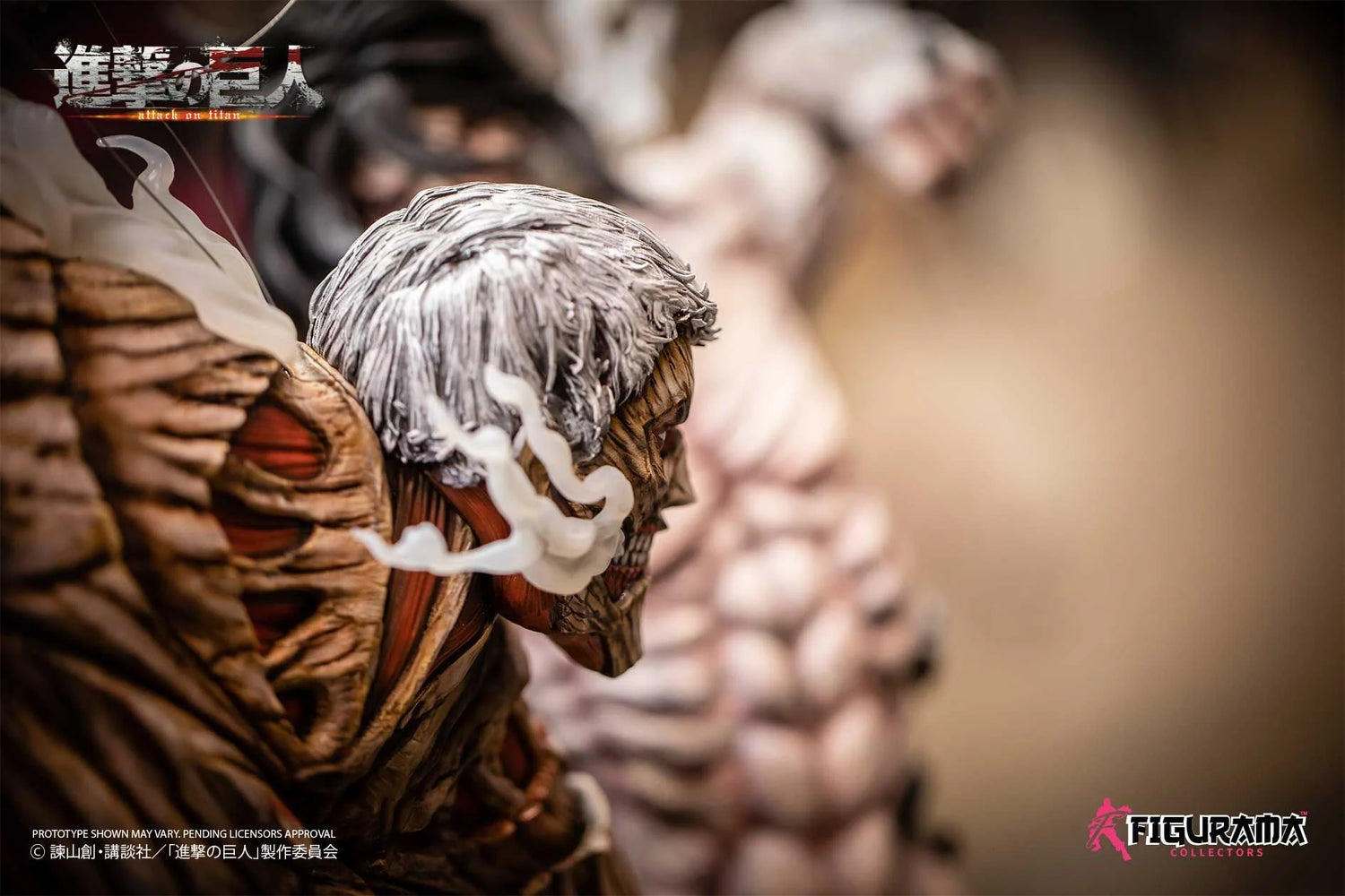 Attack on Titan - Armored vs. Attack Titan | Resin Statue | by Figurama