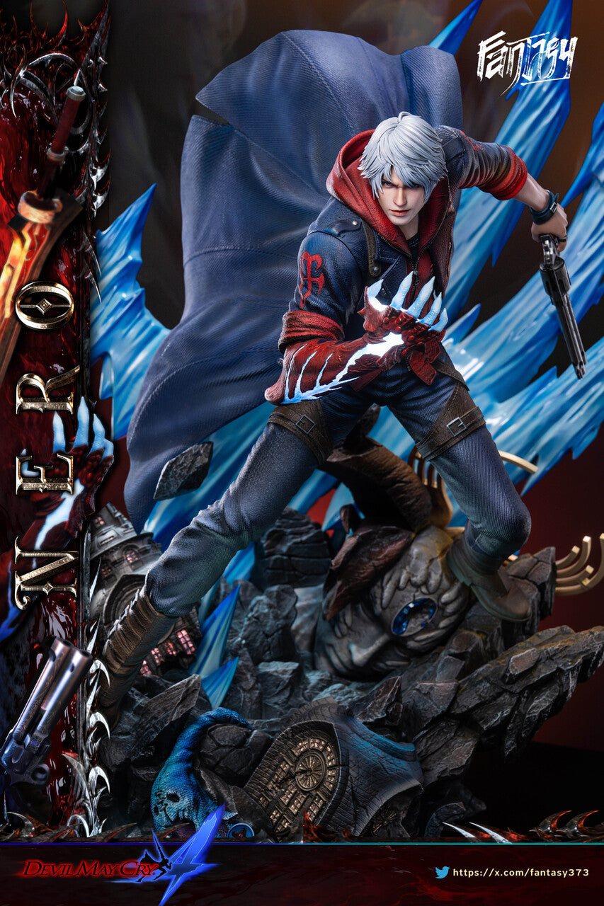 Devil May Cry - 4 Nero | 1:4 Resin Statue | by Fantasy Studio