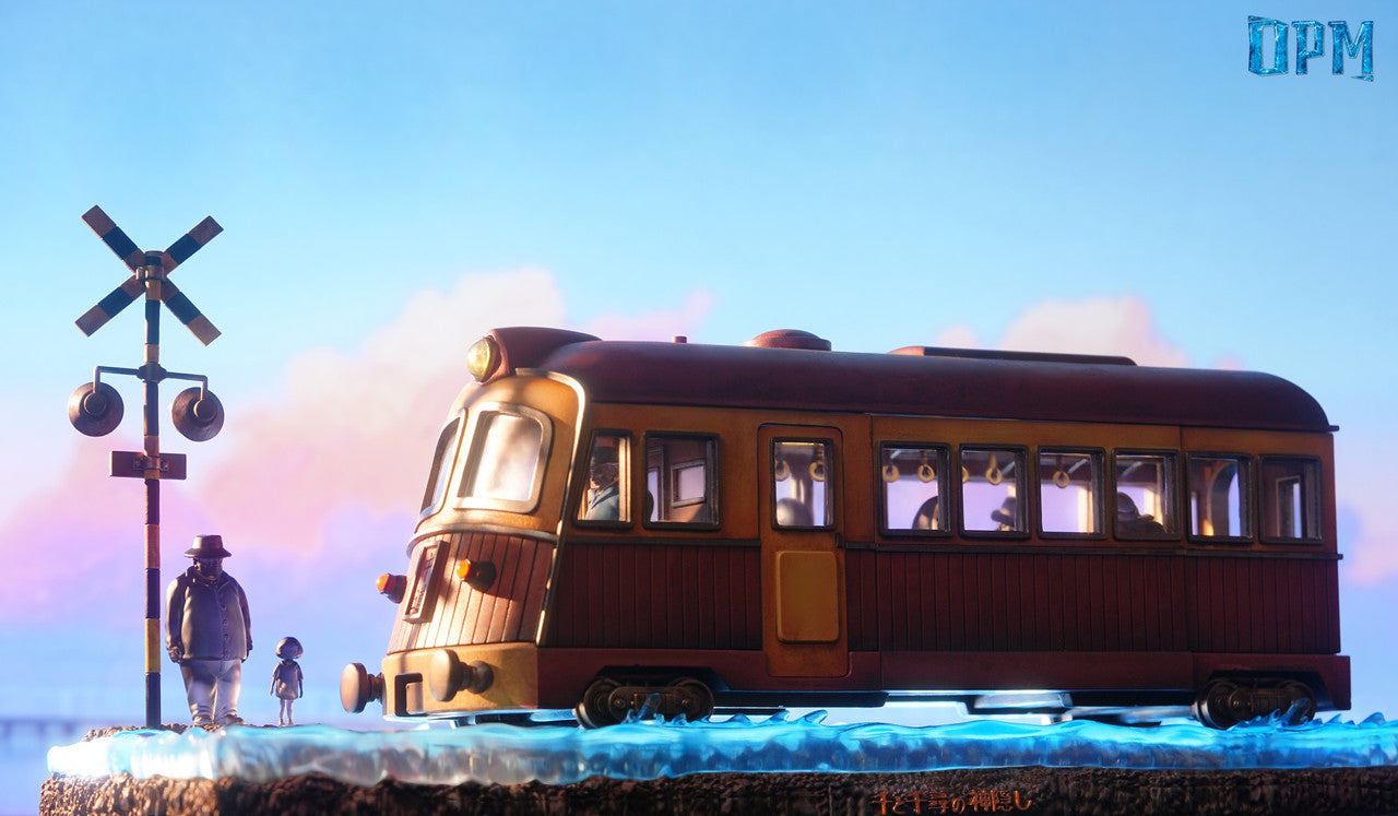 Spirited Away - Bus on the sea | Resin Statue | by OPM Studio