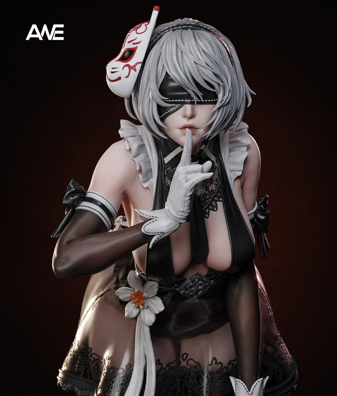 NieR:Automata - YoRHa 2B | Resin Statue | by ANE Studio