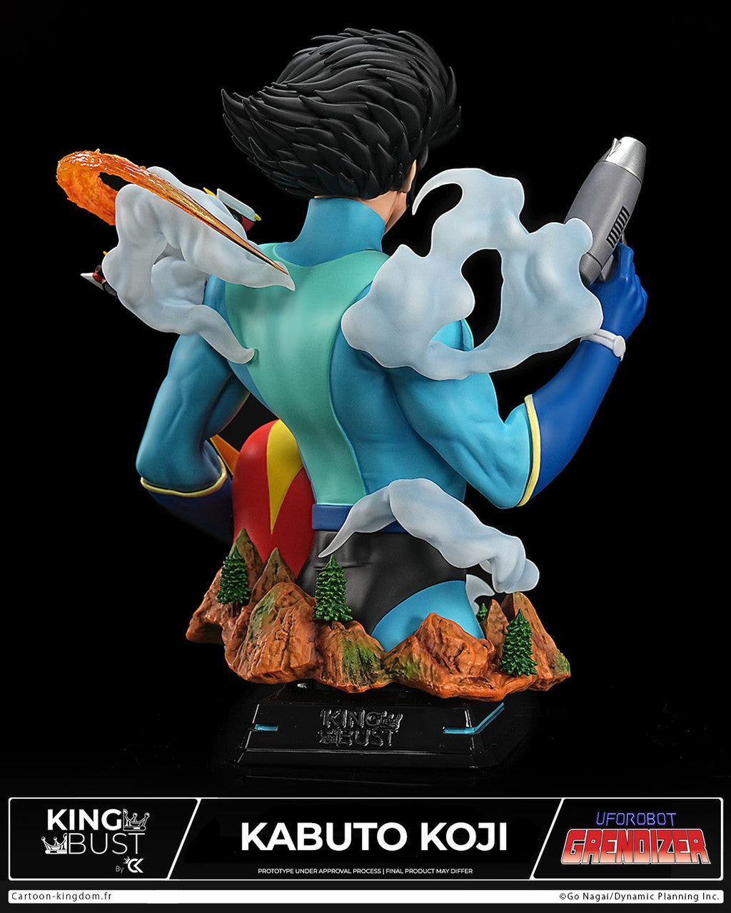 UFO Robot Grendizer - Kabuto Koji Bust | 1:4 Resin Statue | by Cartoon Kingdom Studio