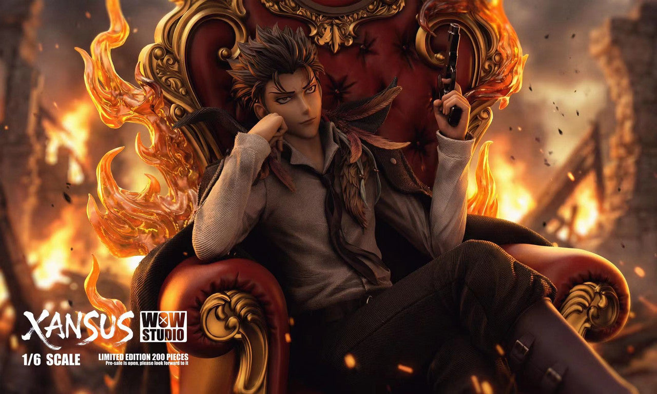 Katekyo Hitman Reborn! - Xanxus Throne | 1:6 Resin Statue | by WOW Studio