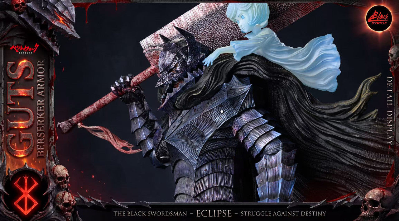 Berserk - Berserk Guts | 1:6/1:3 Resin Statue | by Black Studio