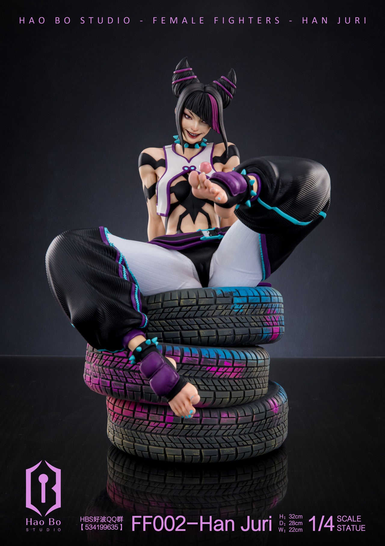 Street Fighter - Han Juri | 1:4 Resin Statue | von Hao Bo Studio