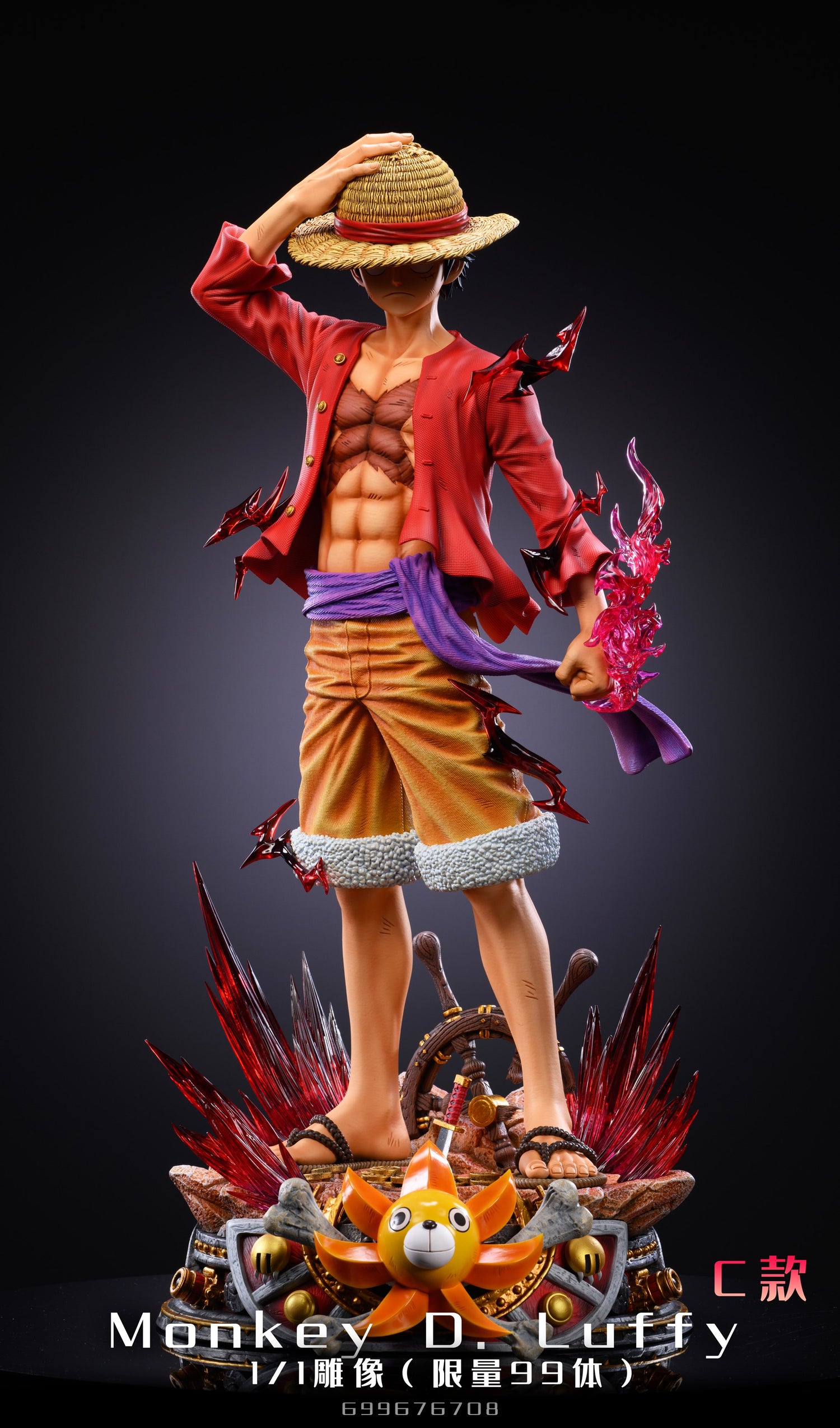 One Piece - Monkey D. Luffy | 1:1 Resin Statue | von LX Studio