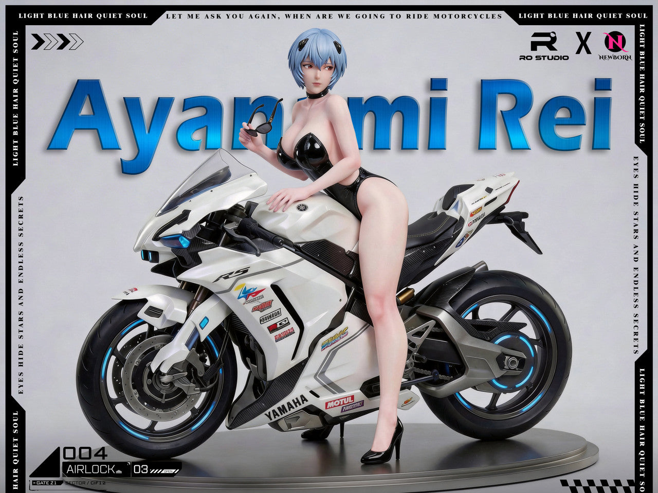 Neon Genesis Evangelion - Ayanami Rei | 1:4 Resin Statue | by RO & NewBorn Studio