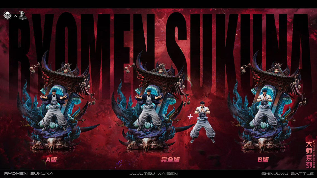 Jujutsju Kaisen - Ryomen Sukuna | 1:6 Resin Statue | by ZanyJoke Studio ft. Temple Studio