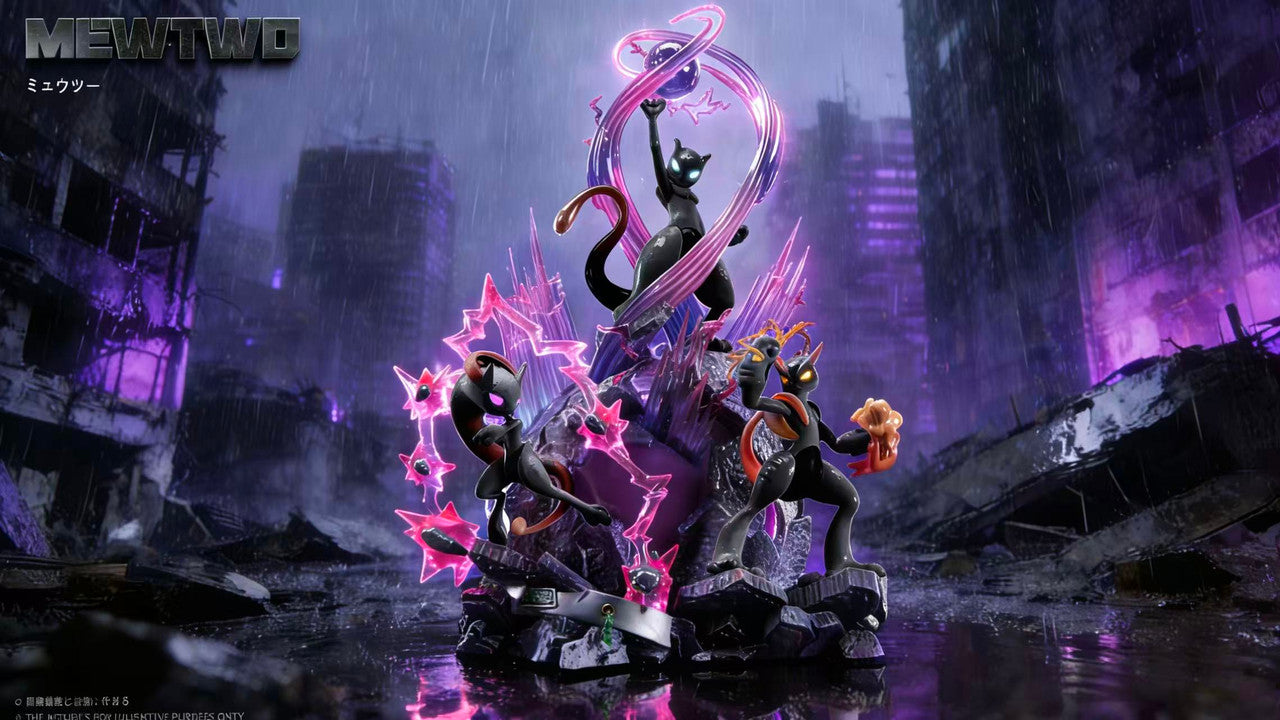 Pokemon - Mewtwo Group | 1:20 Resin Statue | by JP Studio
