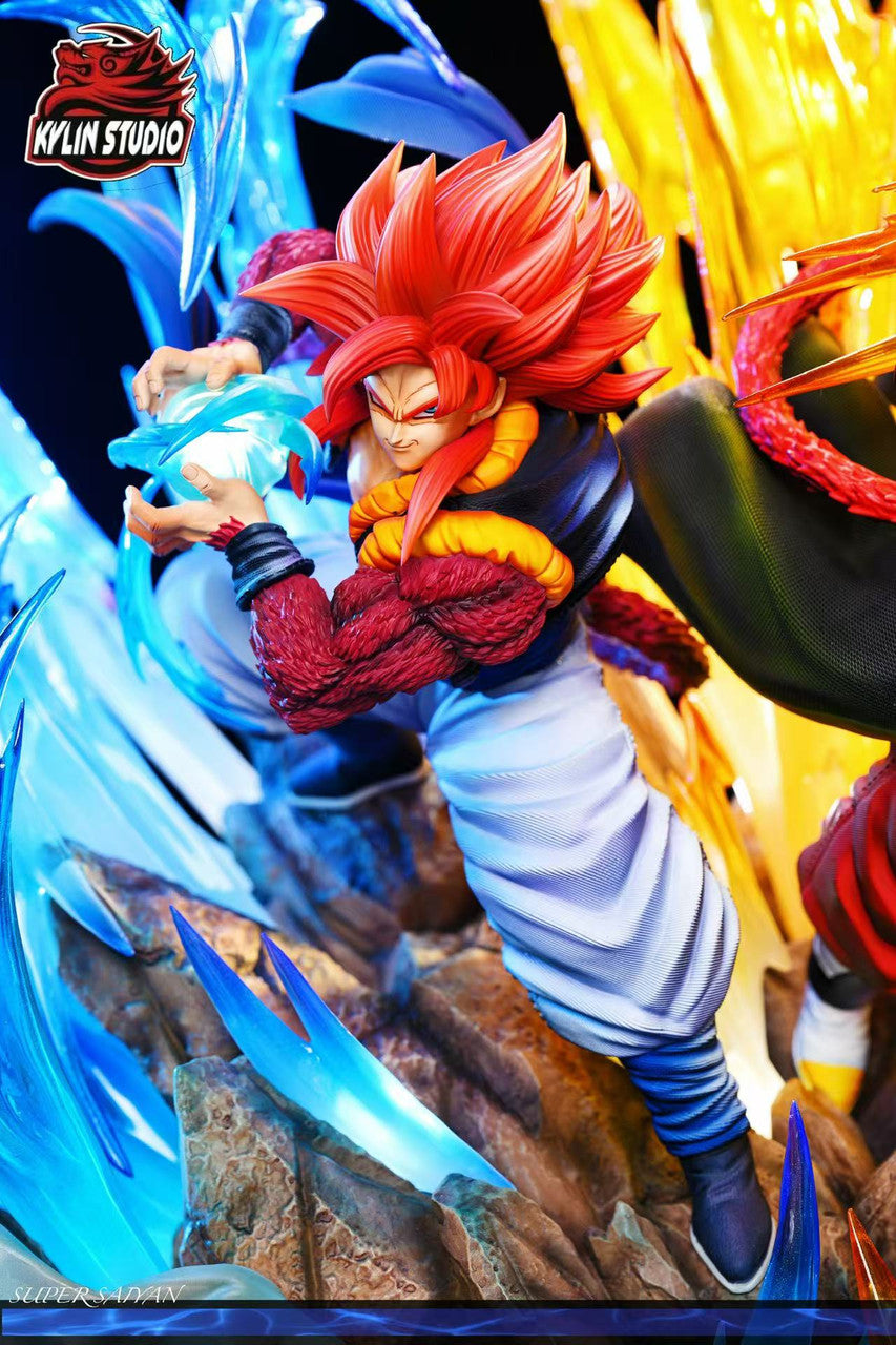 Dragon Ball - SS4 Gogeta & Vegito | 1:6 Resin Statue | by Kylin