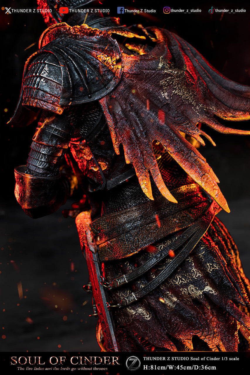 Dark Souls - Soul of Cinder | 1:3 Resin Statue | by Thunder Z