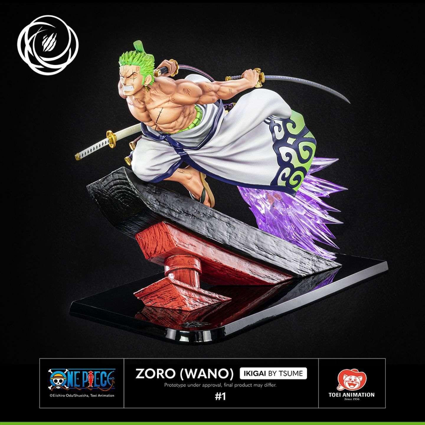 One Piece - Roronoa Zoro | 1:6 Resin Statue | von Ikigai by Tsume