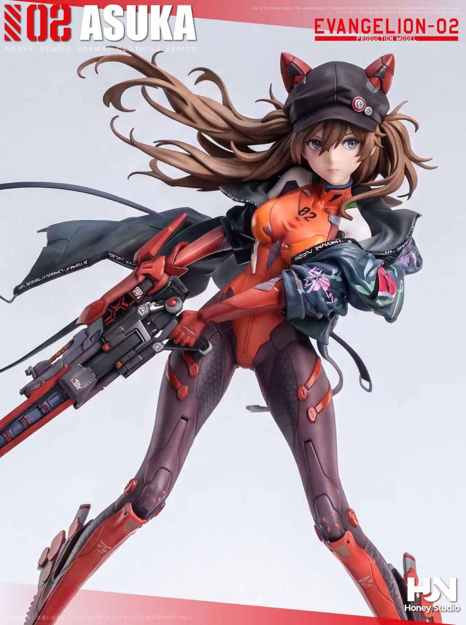 Neon Genesis Evangelion - Asuka combat uniform | 1:6/1:4 Resin Statue | by Honey Studio