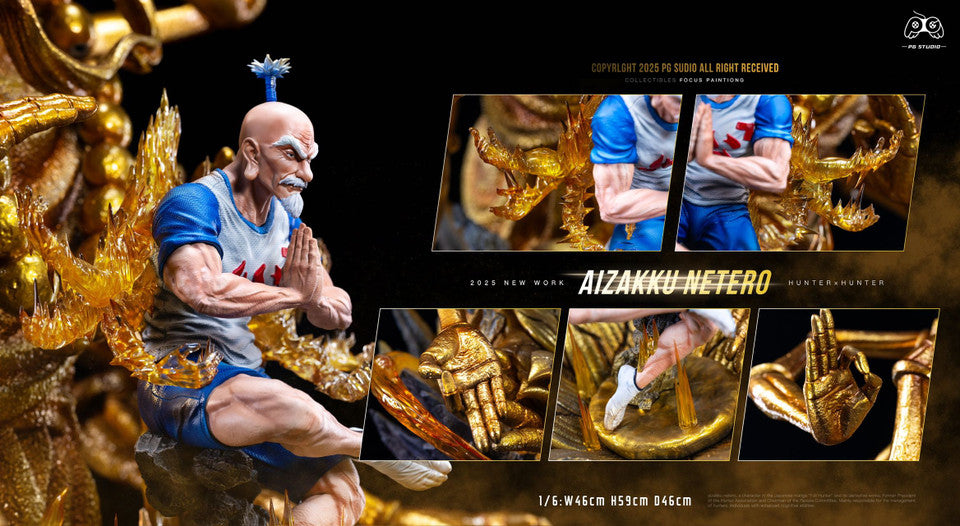 Hunter x Hunter - Aizakku Netero | 1:6 Resin Statue | by PG Studio