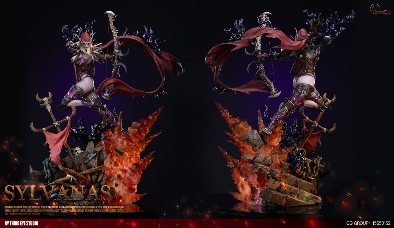 World of Warcraft - Sylvanas | 1:4 Resin Statue | by Third Eye Studio