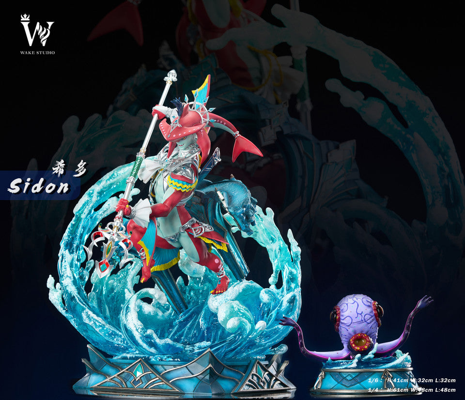 The Legend of Zelda - Sidon | 1:6/1:4 Resin Statue | by Wake Studio