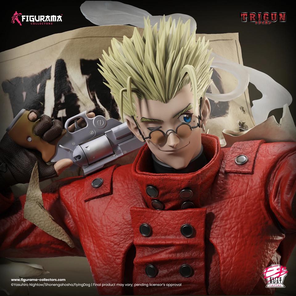 Trigun - Trigun Bust | 1:6 PVC Statue | by Figurama Studio