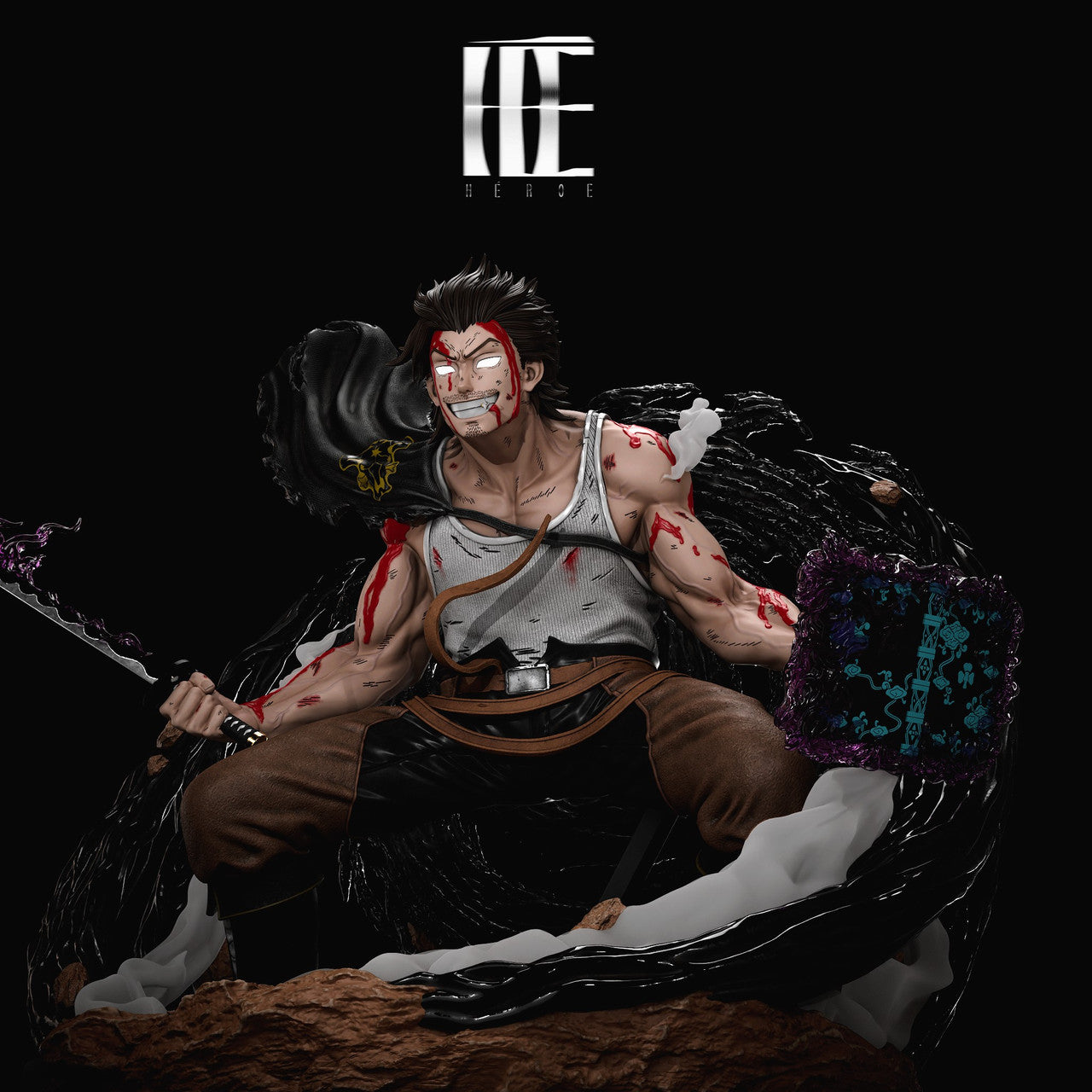 Black Clover - Yami | 1:6 Resin Statue | by Heroe Collectibles