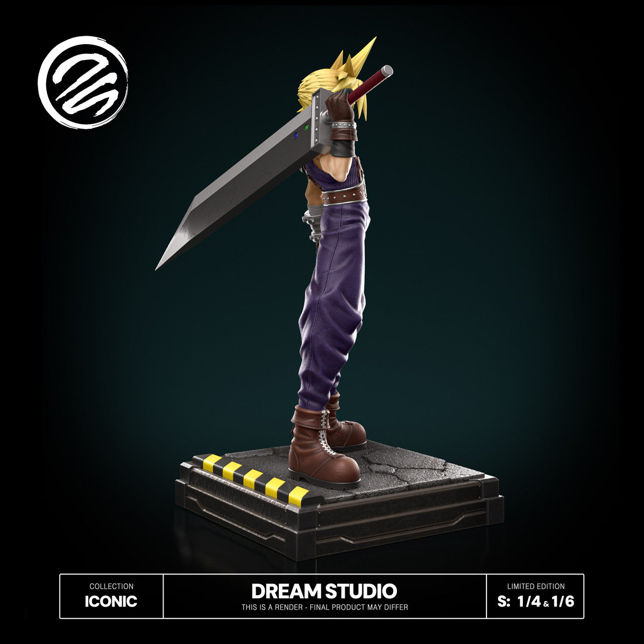 Final Fantasy - Cloud | 1:4/1:6 Resin Statue | by Dream Studio