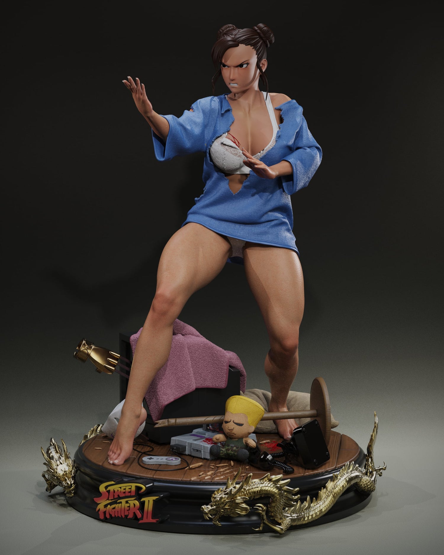 Street Fighter - Chun Li SFII Movie | 1:4 Resin Statue | by Epic Creations (Outworld Creations)