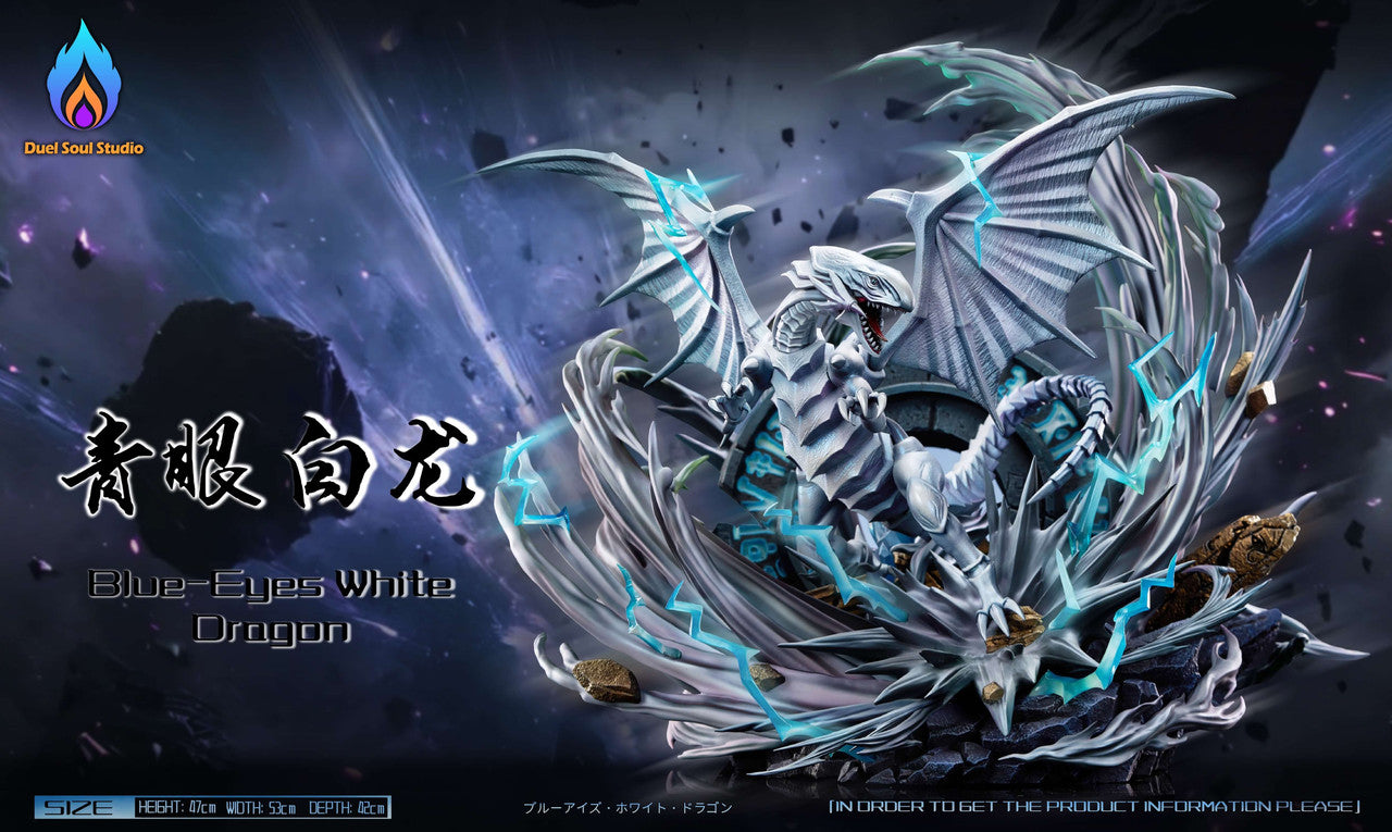 Yu-Gi-Oh! - Blue-Eyes White Dragon | Resin Statue | by DS Studio
