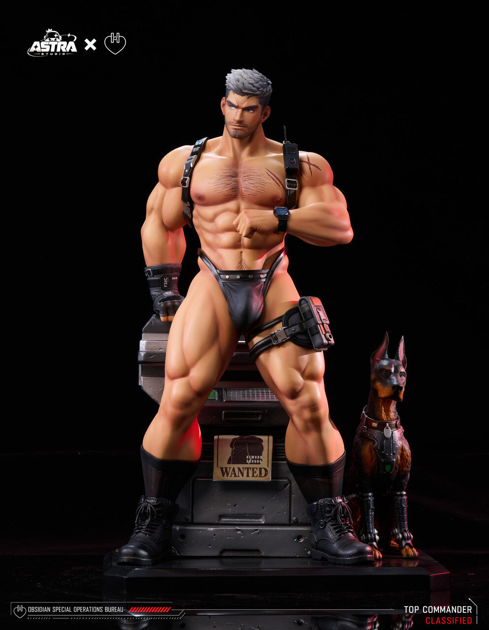 Captain Doberman Victor Aldrich | 1:6 Resin Statue | by Astra Studio