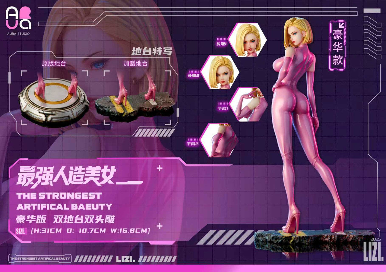 Original Character - The Strongest Artifical Beauty LIZI | Resin Statue | by Aura Studio