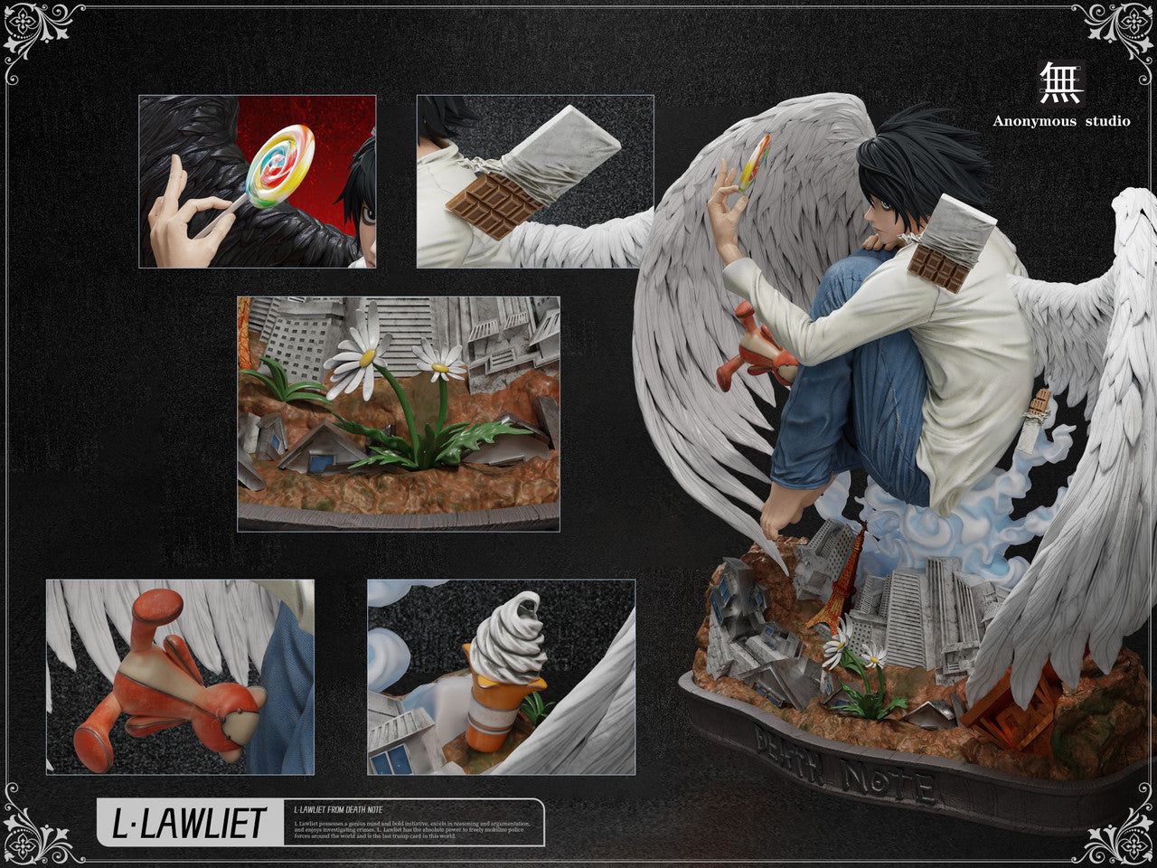 Deathnote - L Lawliet | 1:6 Resin Statue | by Anonymous Studio