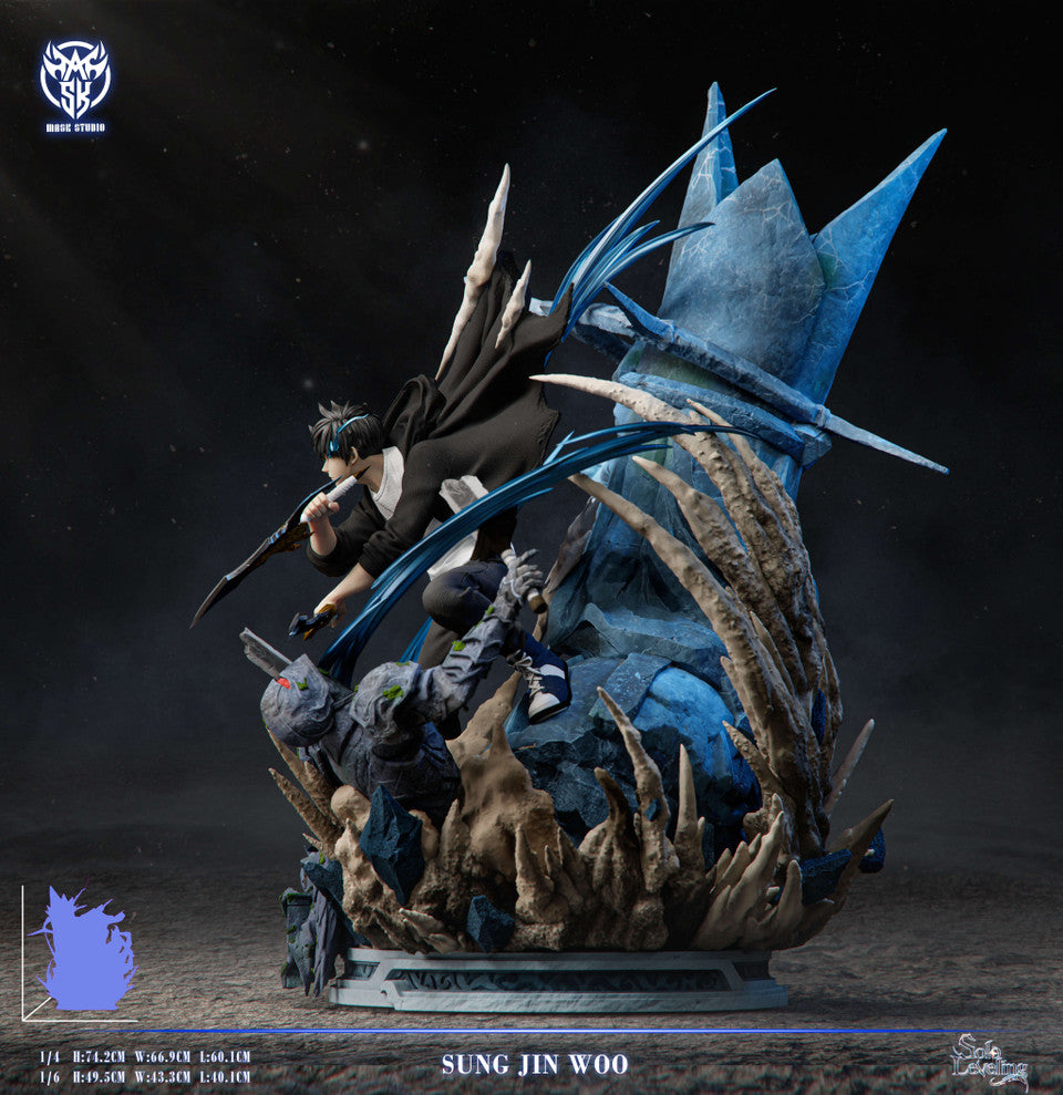 Solo Leveling - Sung Jin-woo vs Divine Statue Boss | 1:6/1:4 Resin Statue | by Mask Studio